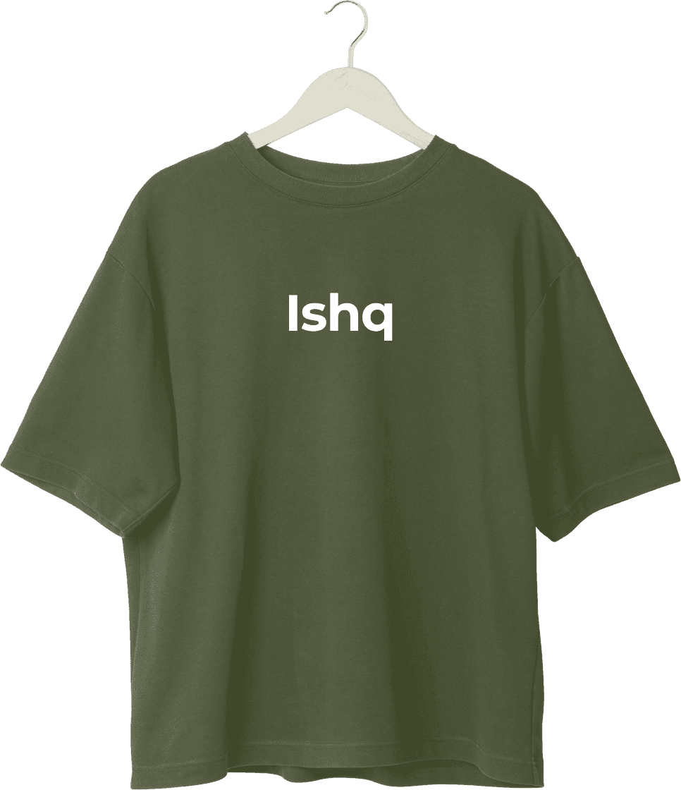 Ishq Oversized Unisex Classic T-shirt